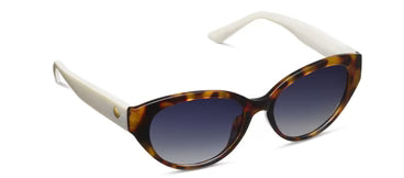 En Route Polarized Sunglasses - Tortoise & White
