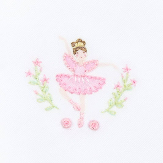 Twinkle Toes Embroidered Footie