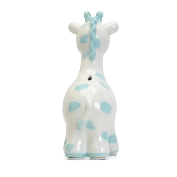 Blue Spotted Giraffe Bank