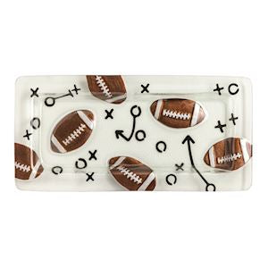 Football Glass Tray