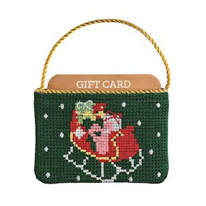 Needlepoint Gift Card Pouch