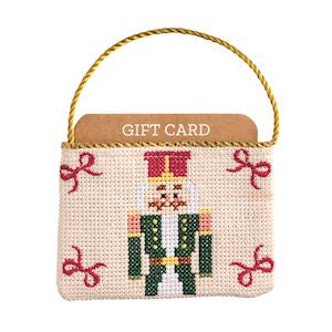 Needlepoint Gift Card Pouch
