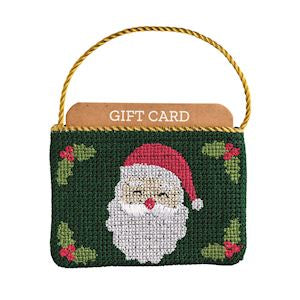 Needlepoint Gift Card Pouch