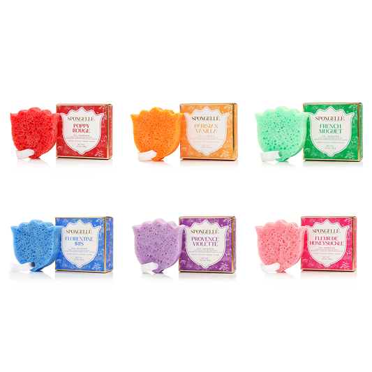 Spongelle Les Fleurs Body Buffer