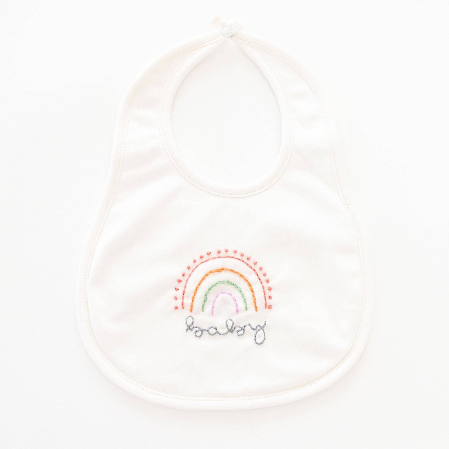 Rainbow Baby Bib by Luna & Arlo