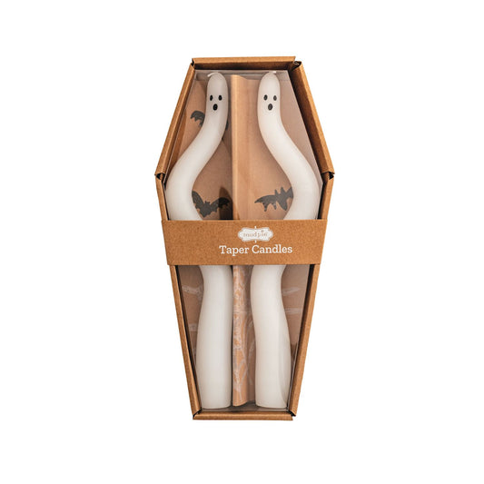 Ghost Taper Candle Set