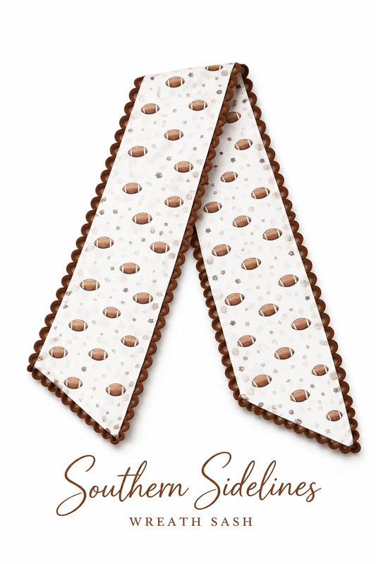 Game Day Wreath Sashes