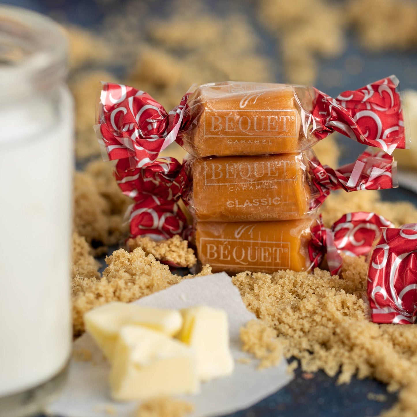 Béquet Gourmet Caramel 8 oz Gift Bag: Assorted Best Sellers Mix