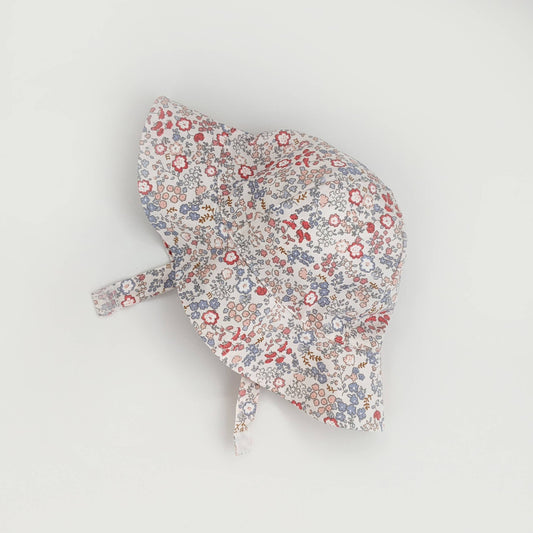 Flora Flowered Sunhat UPF 25+ Baby & Toddler: 0-6 Months