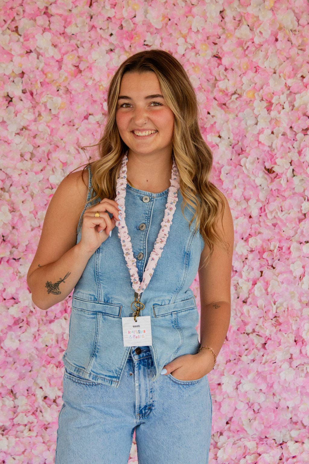 Smiley Lanyard