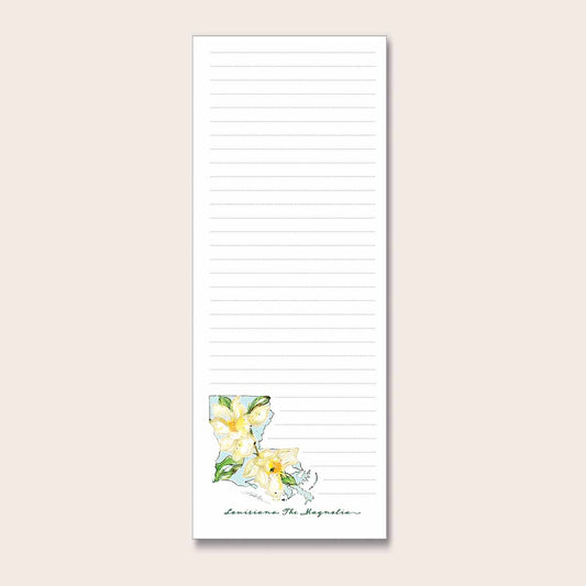 Louisiana Refrigerator Notepad: Refrigerator (3.5"x9") Notepad