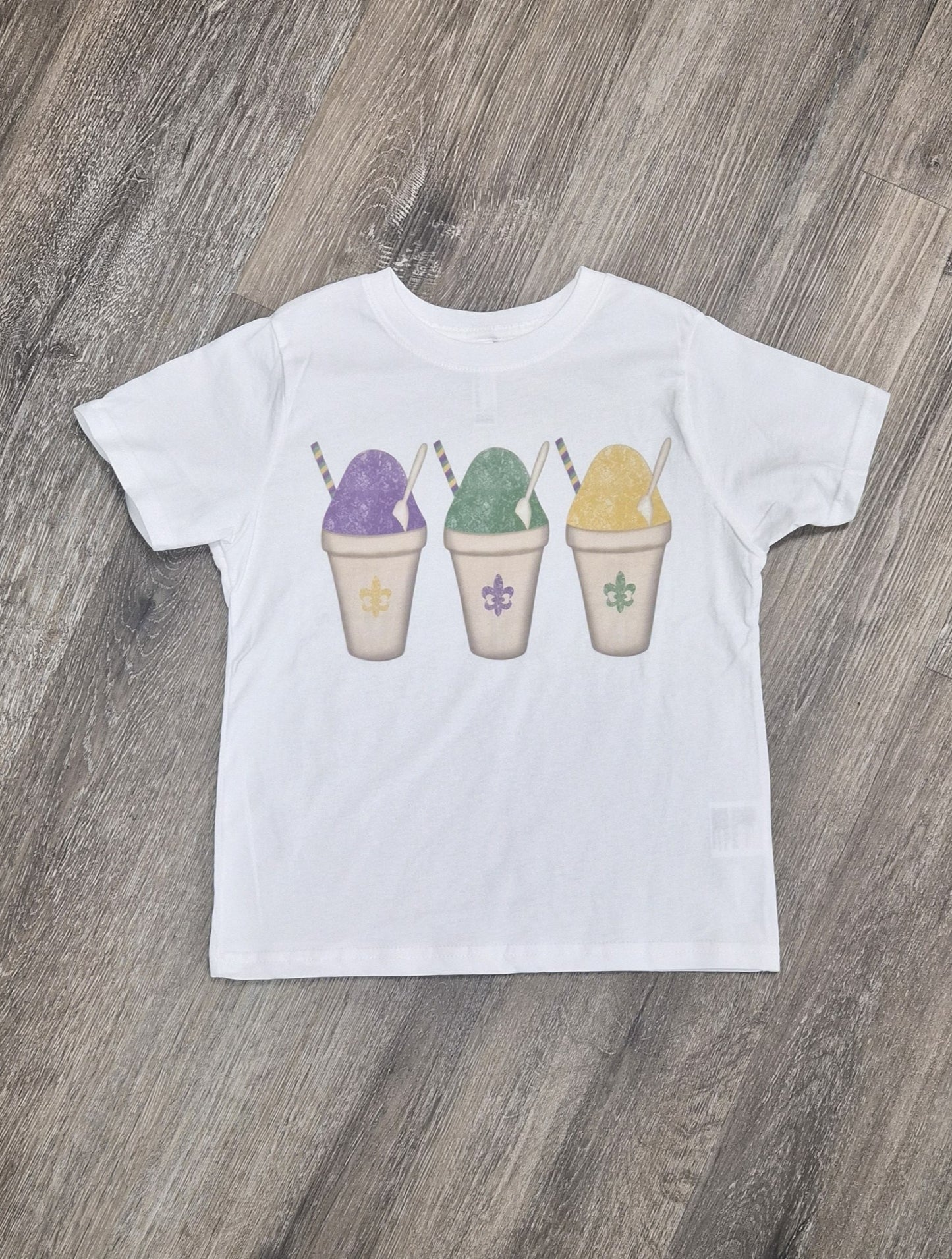 Mardi Gras Snowball Trio Toddler Tee