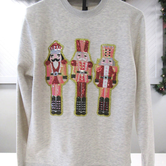 Sequin Nutcracker District Sweatshirt