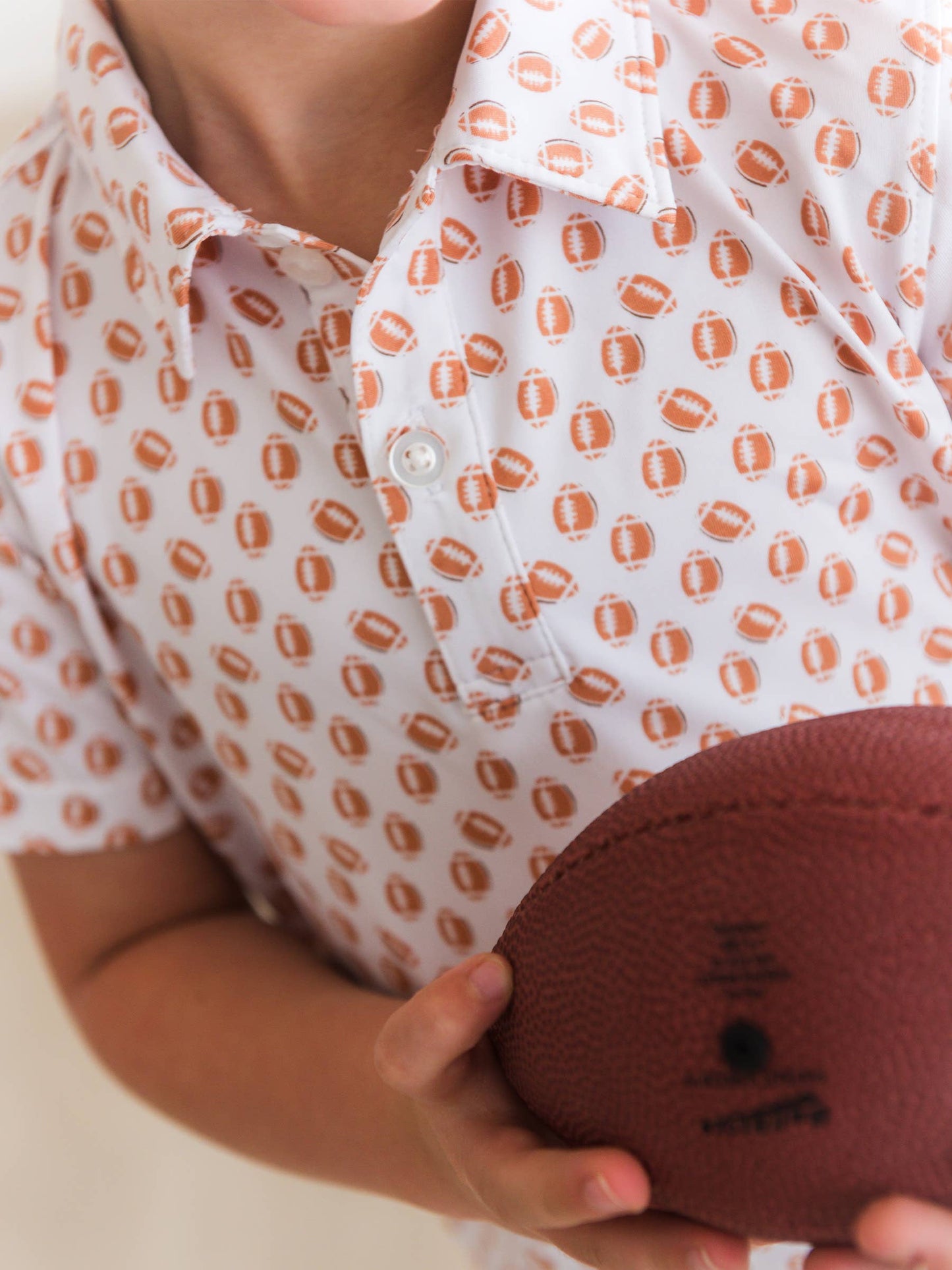 Football Frenzy Short Sleeve Polo