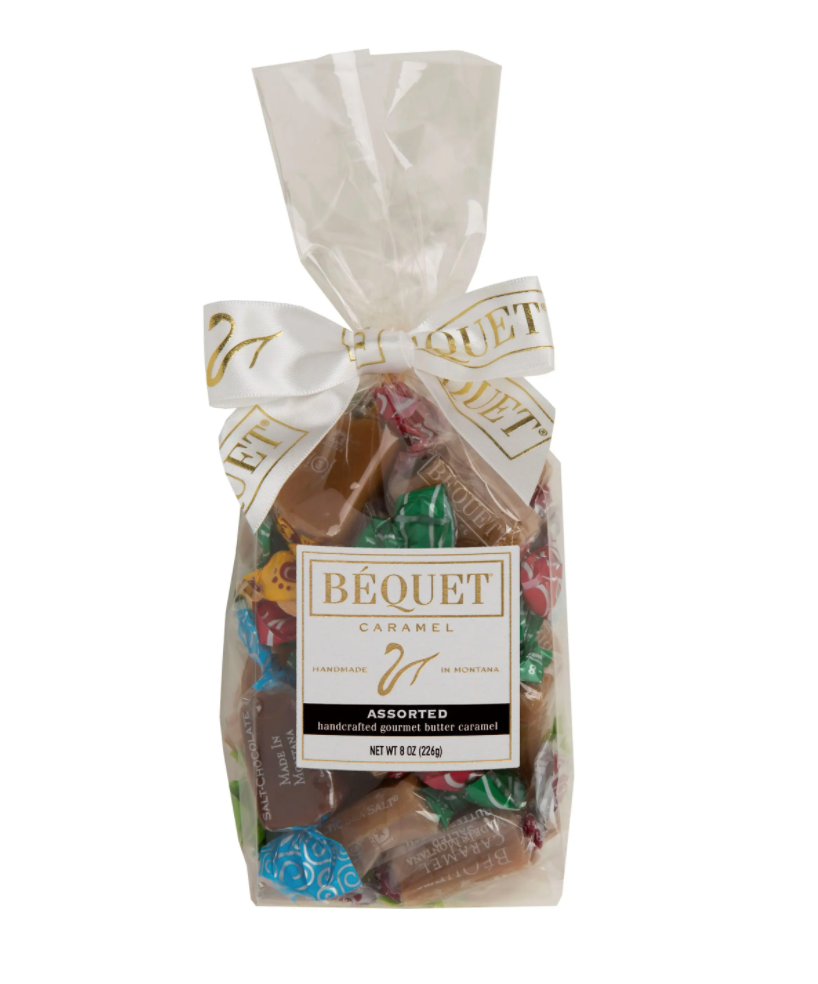 Béquet Gourmet Caramel 8 oz Gift Bag: Assorted Best Sellers Mix