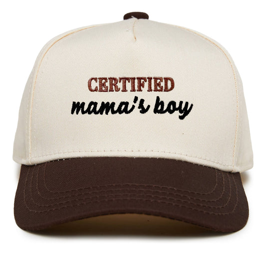 Certified Mamas Boy 2-Tone Cap