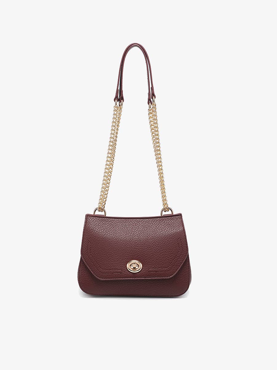 Lottie Twist Lock Crossbody Bag