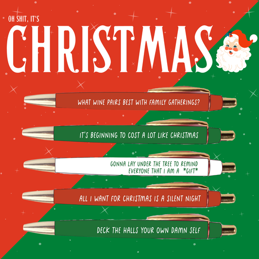 Fun Club Christmas Pen Set