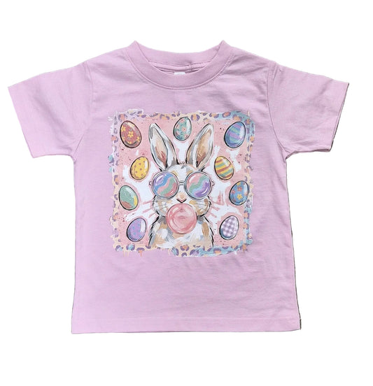 Bubblegum Bunny Cotton Tee (Toddler)