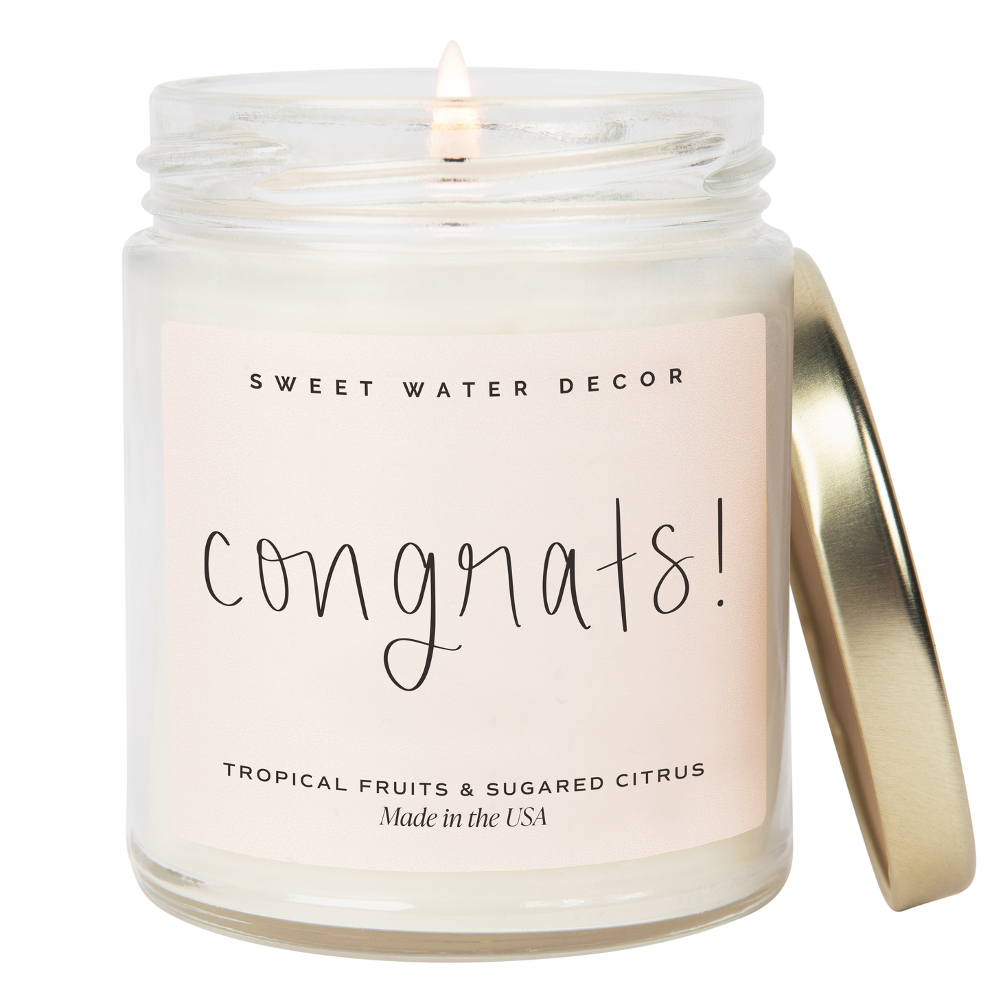Congrats! Candle | Tropical Fruits & Sugared Citrus