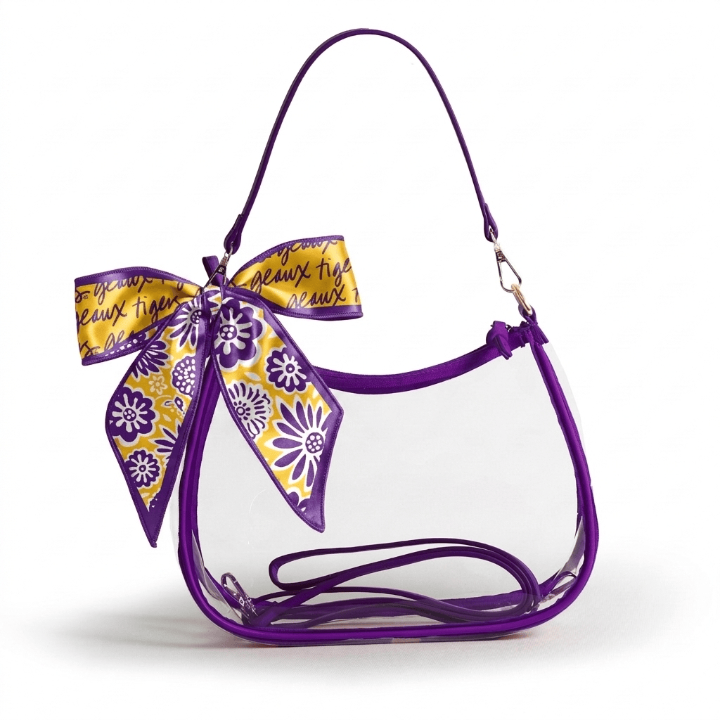 LSU Tigers Sara Clear Purse