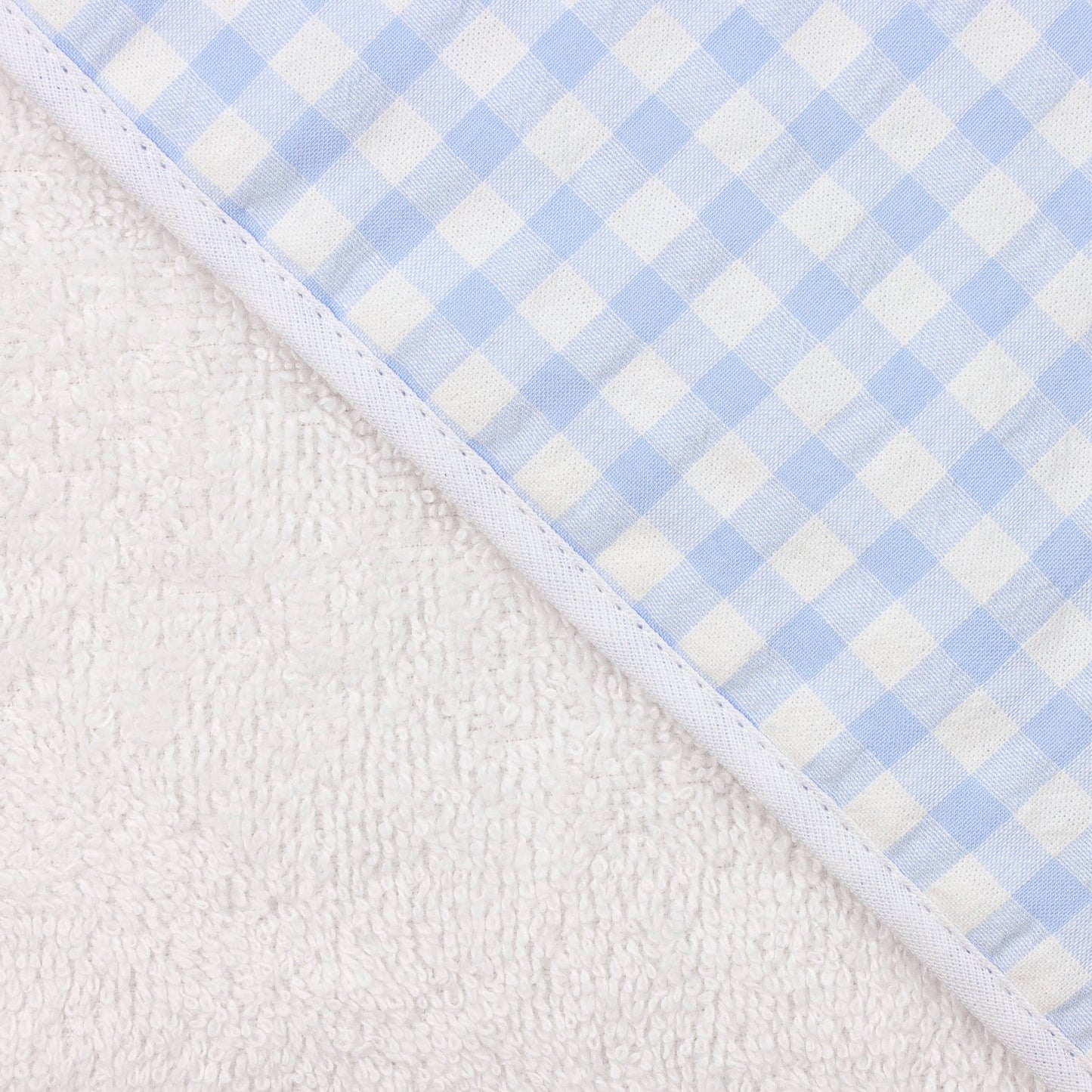 Baby Hooded Bath Towel - 80 x 80: Light Blue