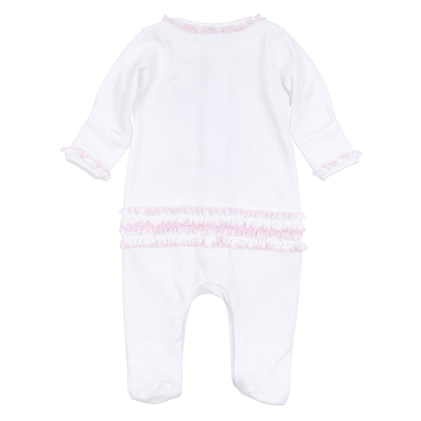 Twinkle Toes Embroidered Footie