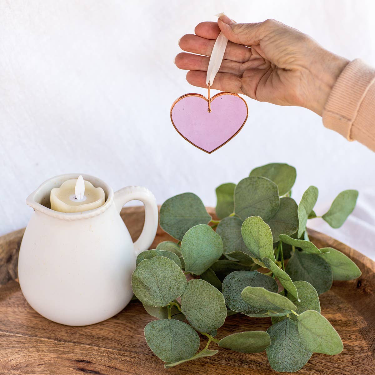 You're the Best: Handmade Stained Glass Heart