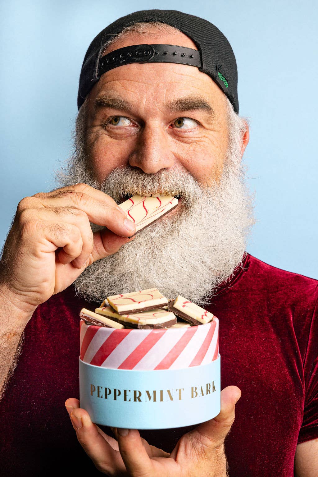 French Broad Chocolate Peppermint Bark - 14oz