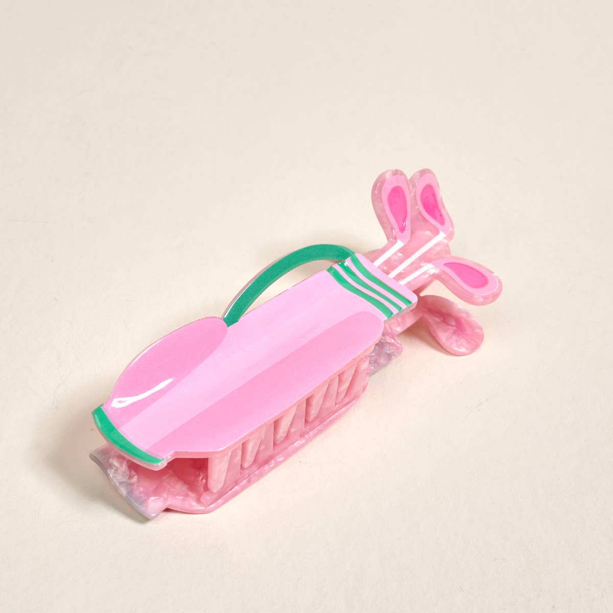 Shape Up Golf Clubs Hair Clip