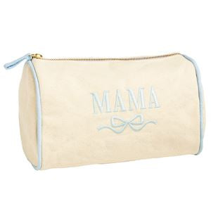 Mama Embroidered Canvas Case
