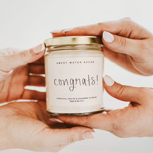 Congrats! Candle | Tropical Fruits & Sugared Citrus
