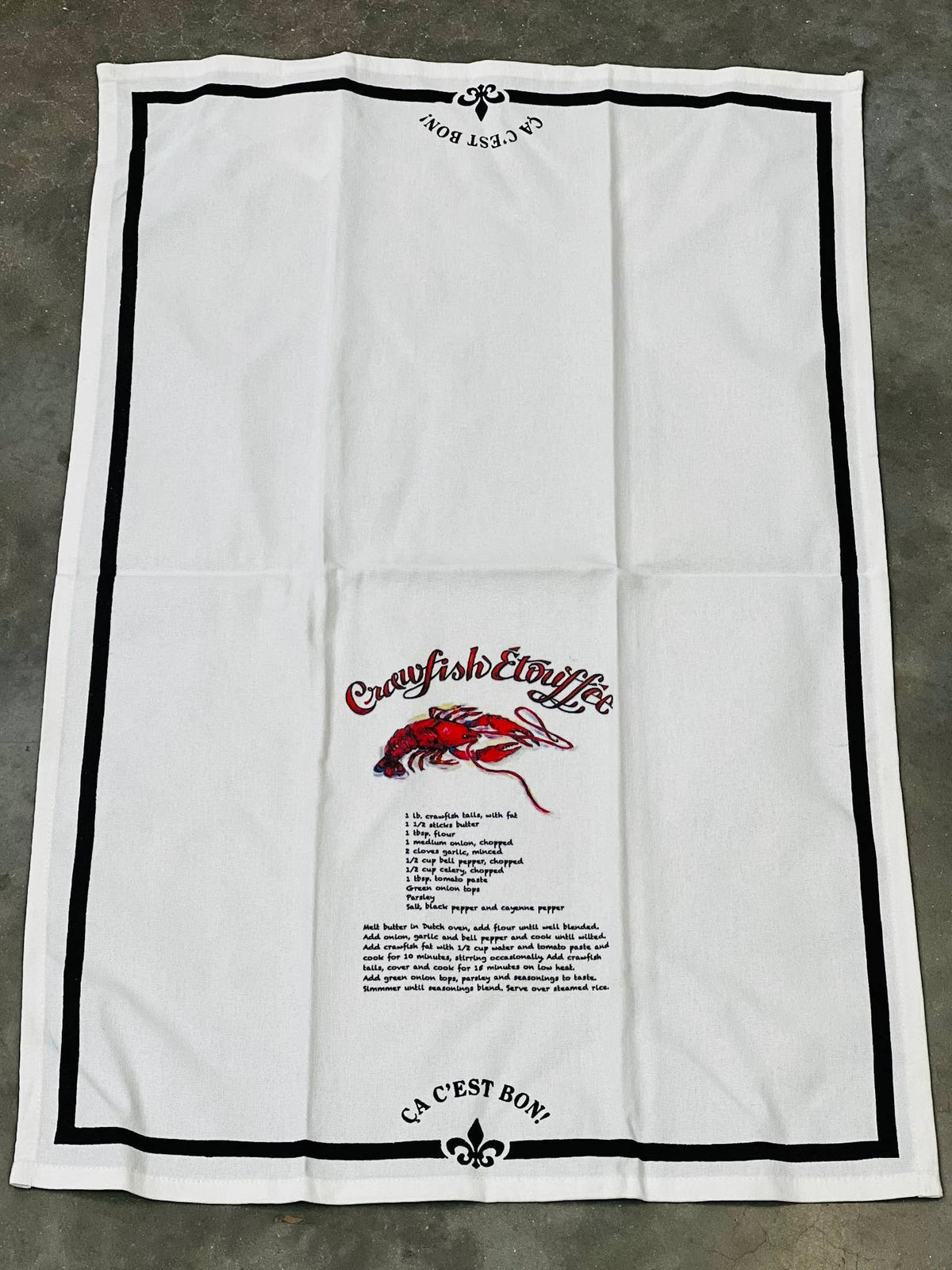 Kitchen Towel - Ca C’est Bon Crawfish Etouffee
