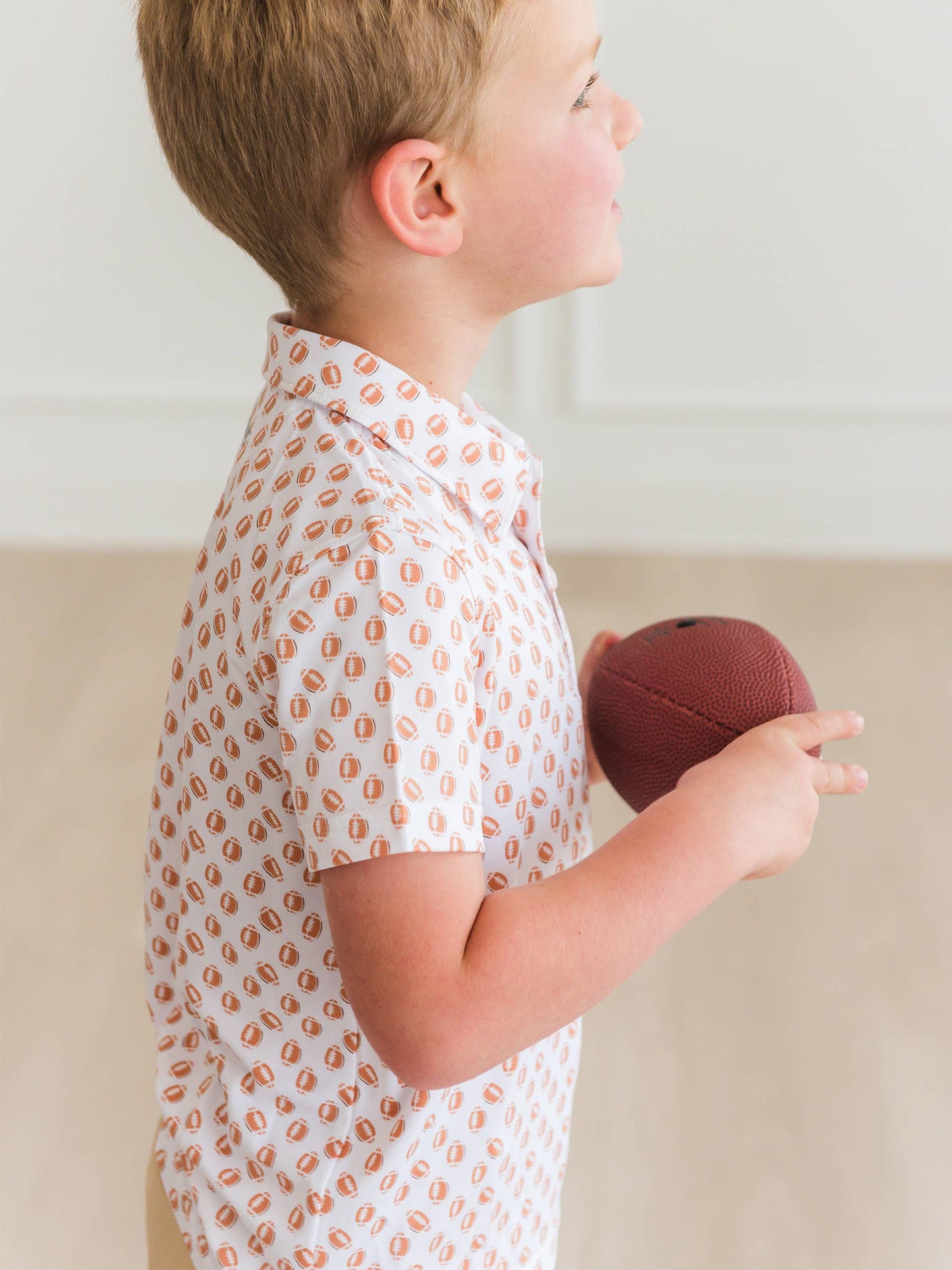 Football Frenzy Short Sleeve Polo