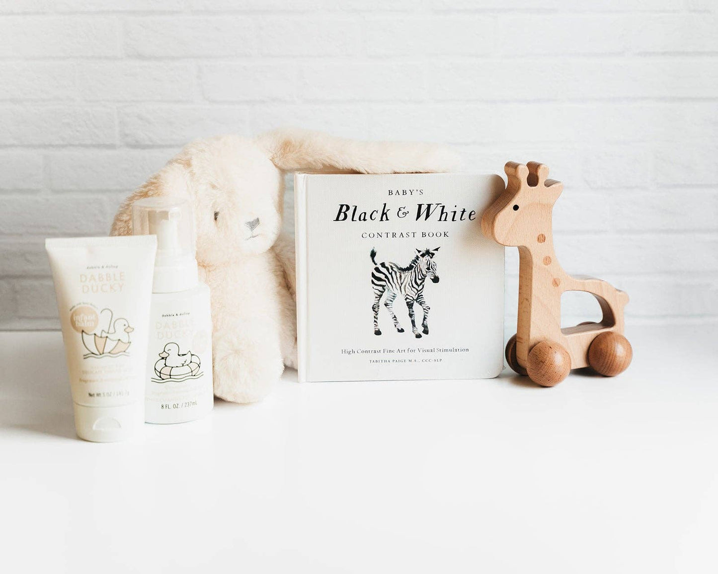 Bea Bunny - Classic Plush Weighted White Bunny Toy