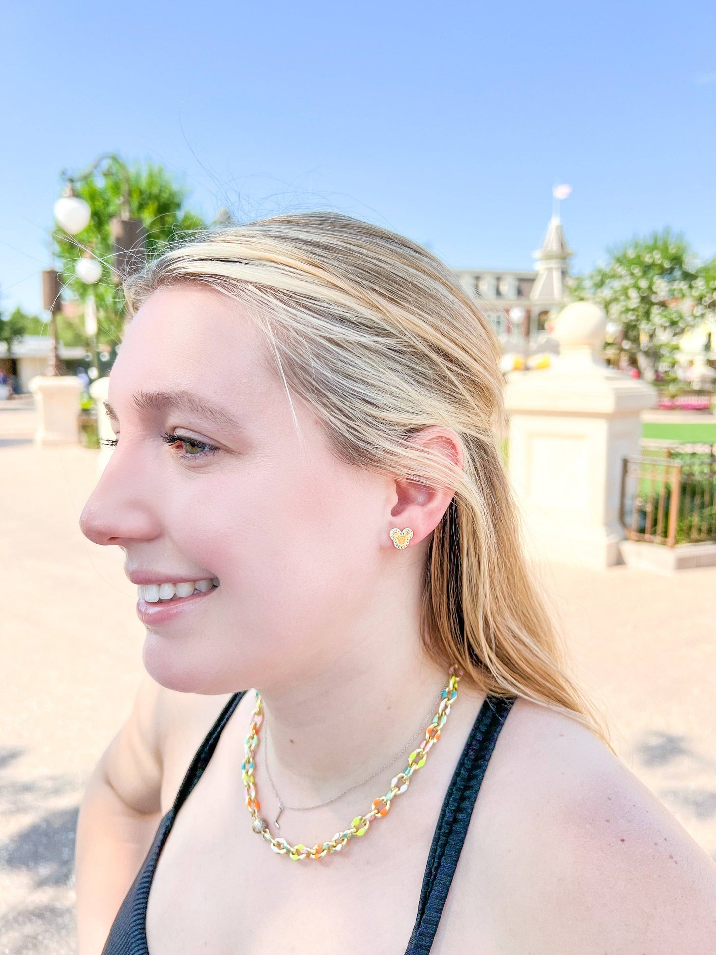 Mickey Stud Earring