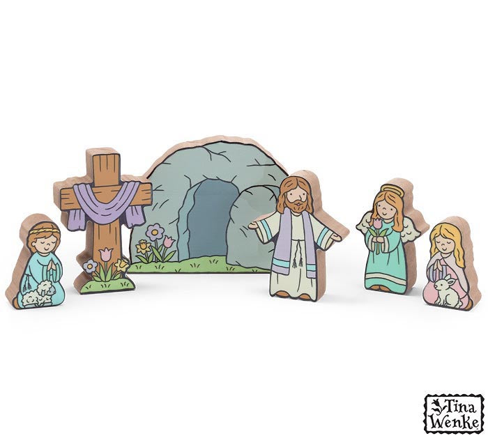 Easter Story Shelf Sitter