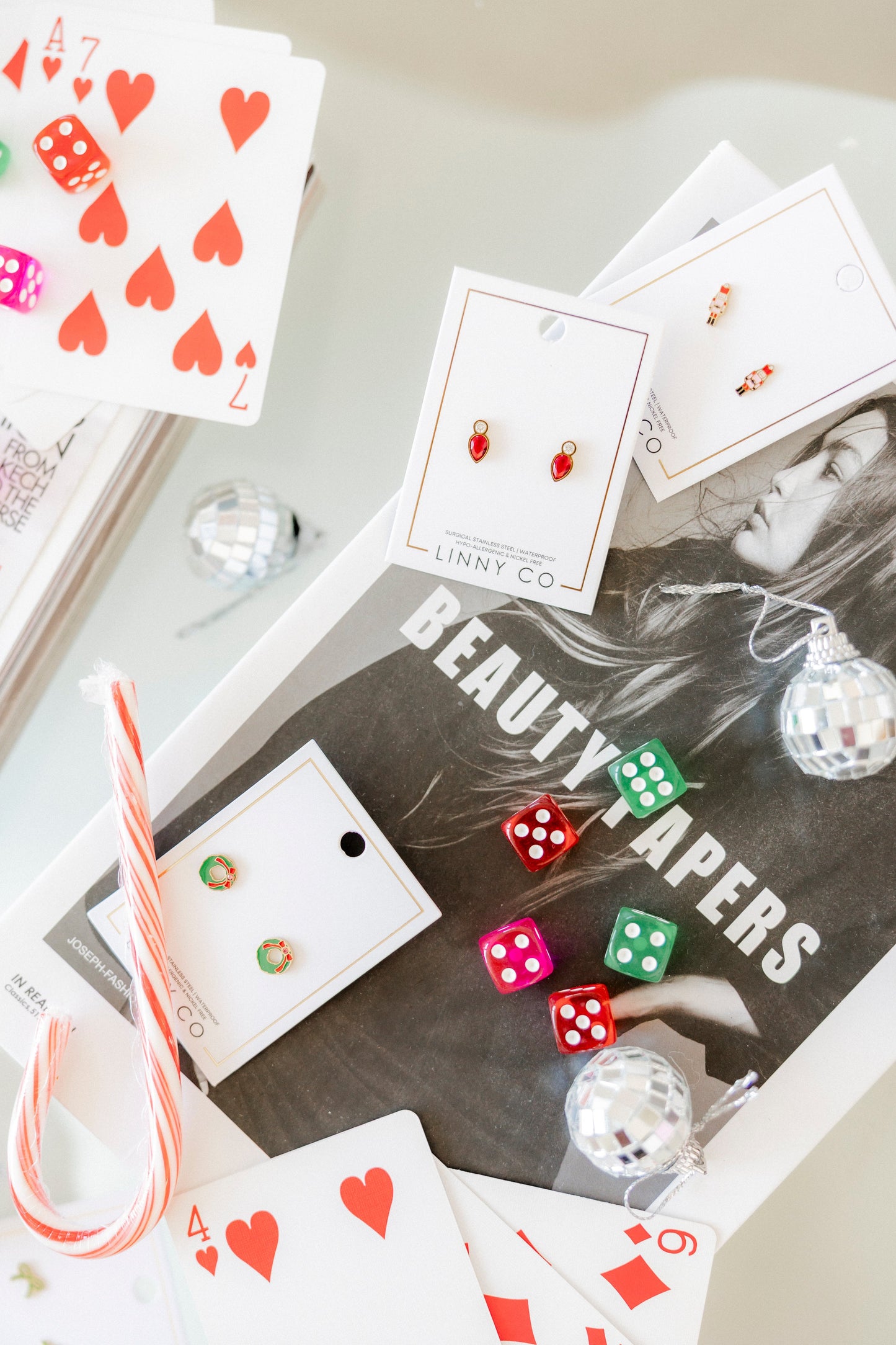 Screwback Stud Earrings - Leighton Wreath