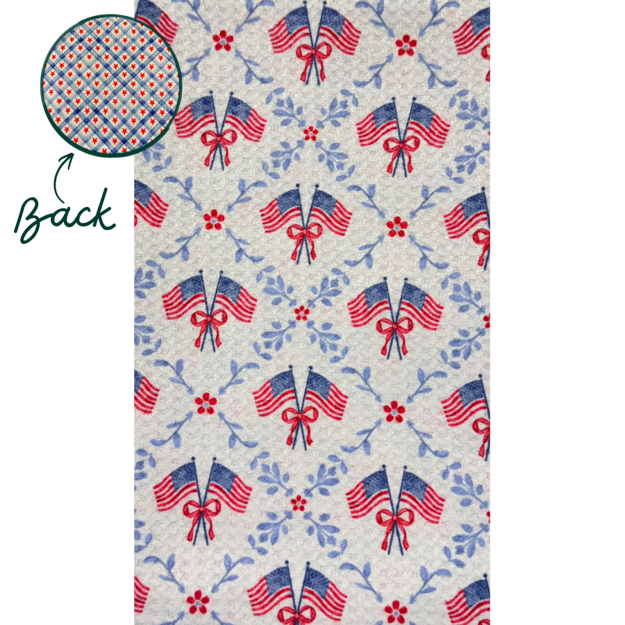 Stars & Stripes Quick Dry Kitchen Towel