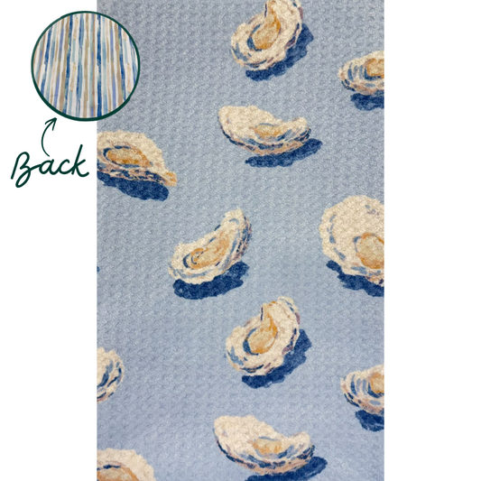 Oysters Quick Dry Kitchen Towel
