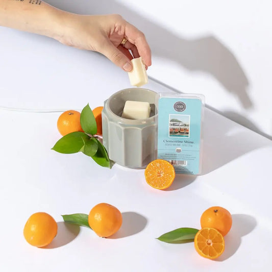 Clementine Shine Wax Bar
