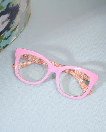 Center Stage Peepers X Laura Park - Pink/Fond Orange