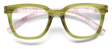To the Max Peepers X Laura Park - Green/Rosemary Pink Stripe