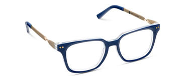 Sidebar Peepers X Laura Park - Navy/Rosemary Stripe Indigo