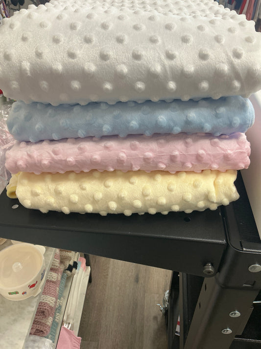 Baby Blanket Plush Dot