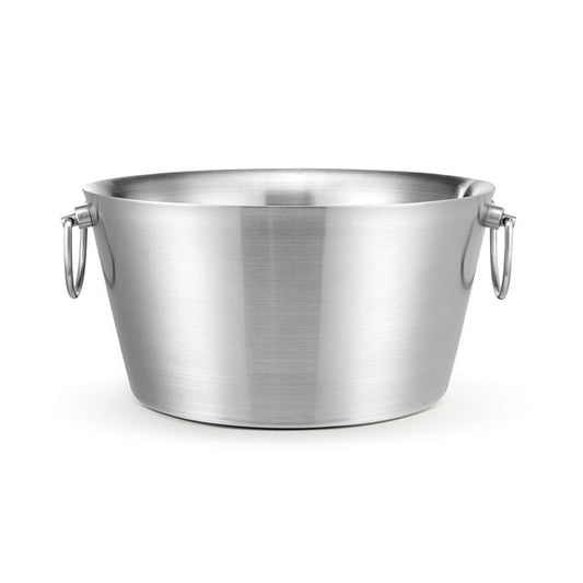Silver Double Walled Beverage Tub