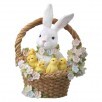 Resin Bunny and Chick Easter Basket
