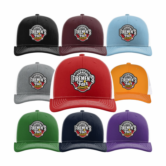 Firemen's Fair PVC Patch Trucker Hat