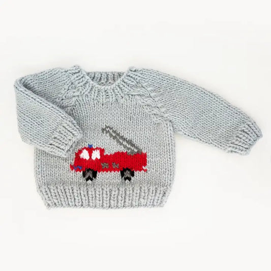 Fire Engine Crewneck Sweater