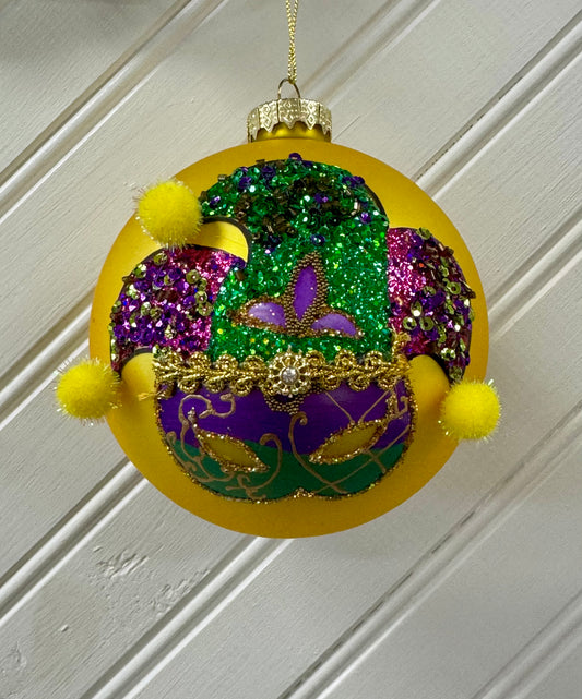 Mardi Gras Mask Ornament